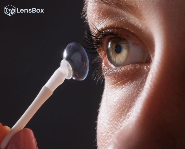 Lens nào dễ đeo nhất cho người mới?